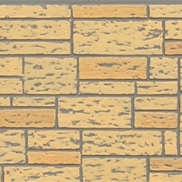 Eastland Broken Brick Patterned Fiber Cement Cladding